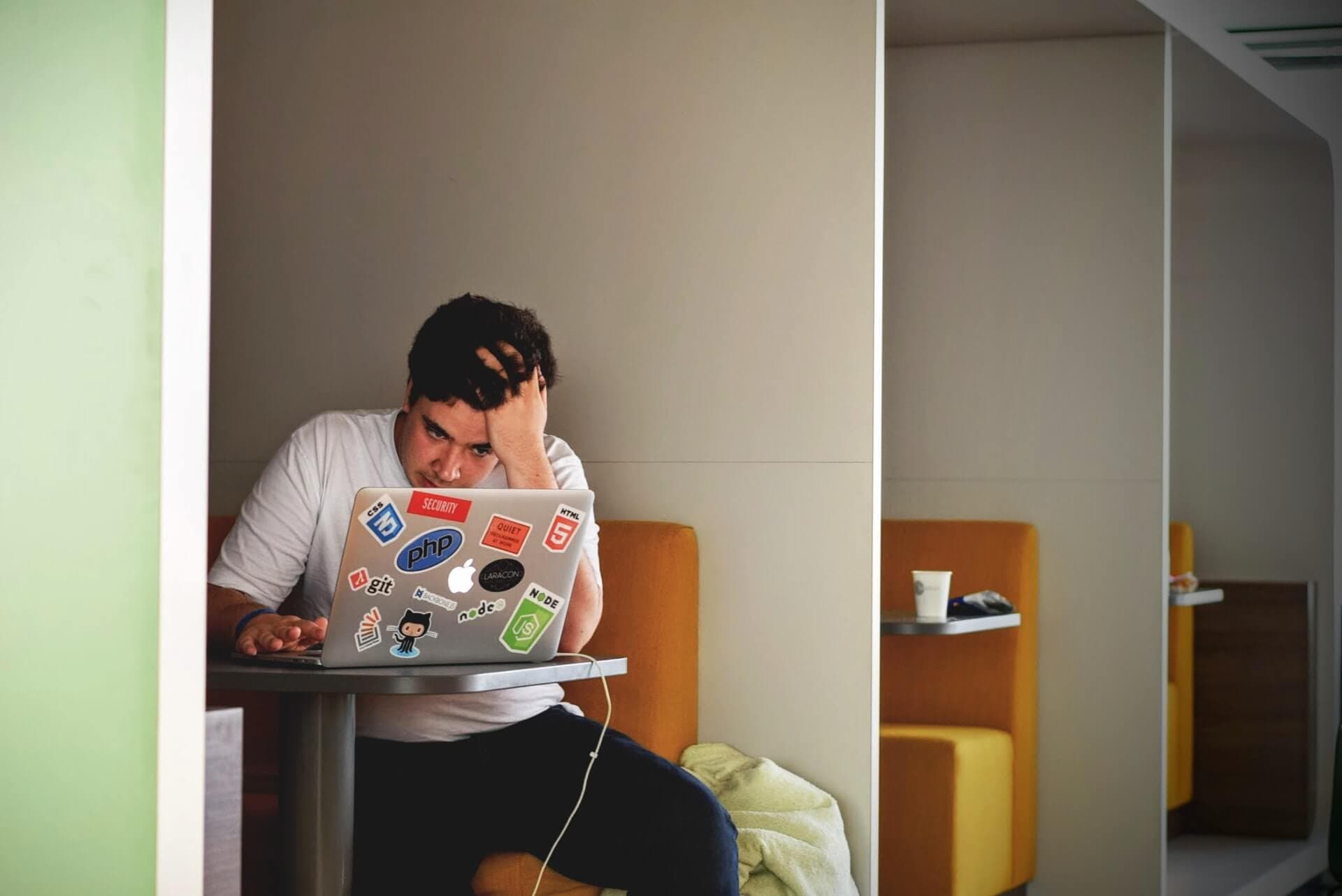 a frustrated developer