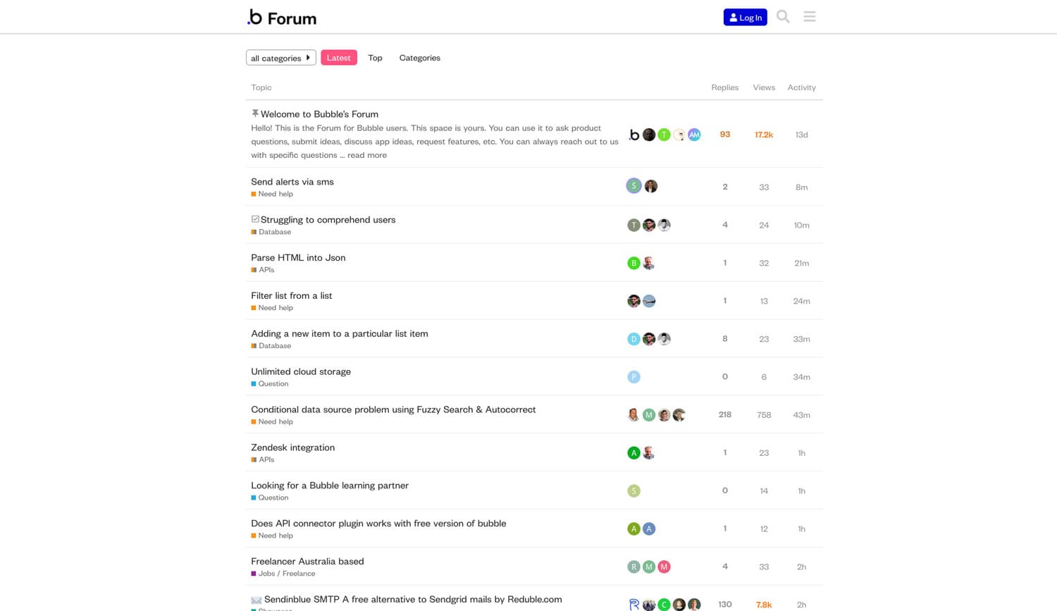 Bubble.io forum