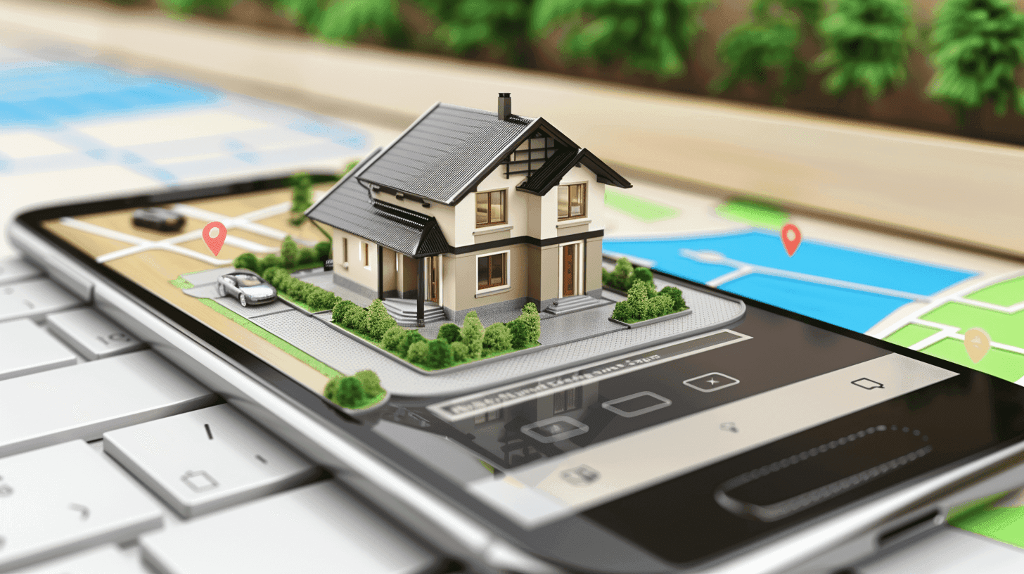 House on a phone app