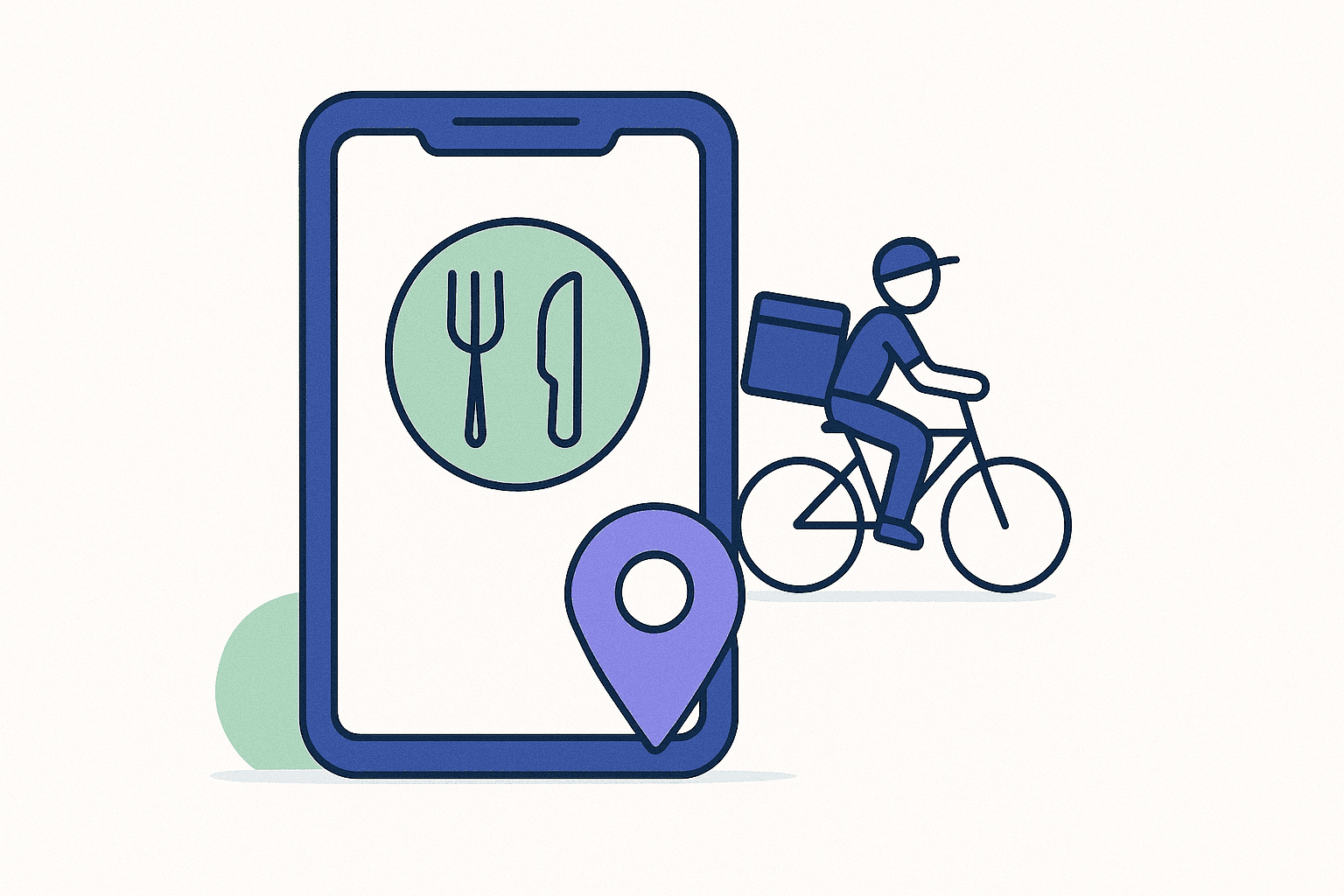 image on how to develop an app like postmates