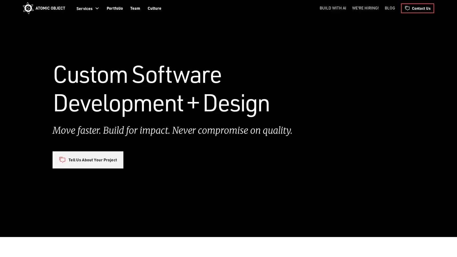 Atomic Object homepage