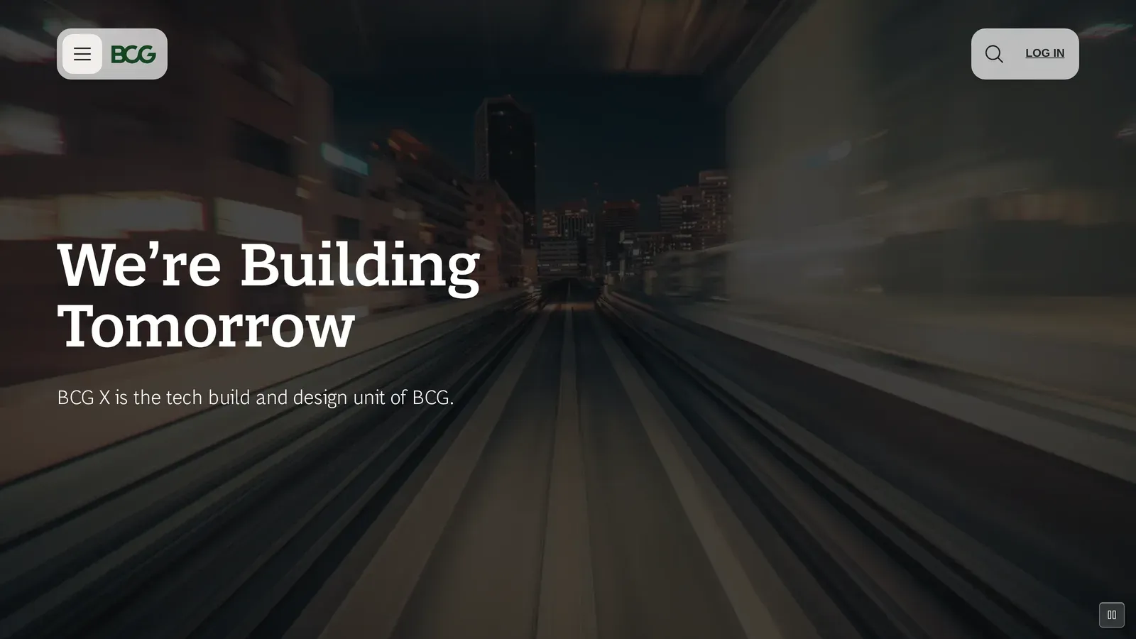 BCG X homepage