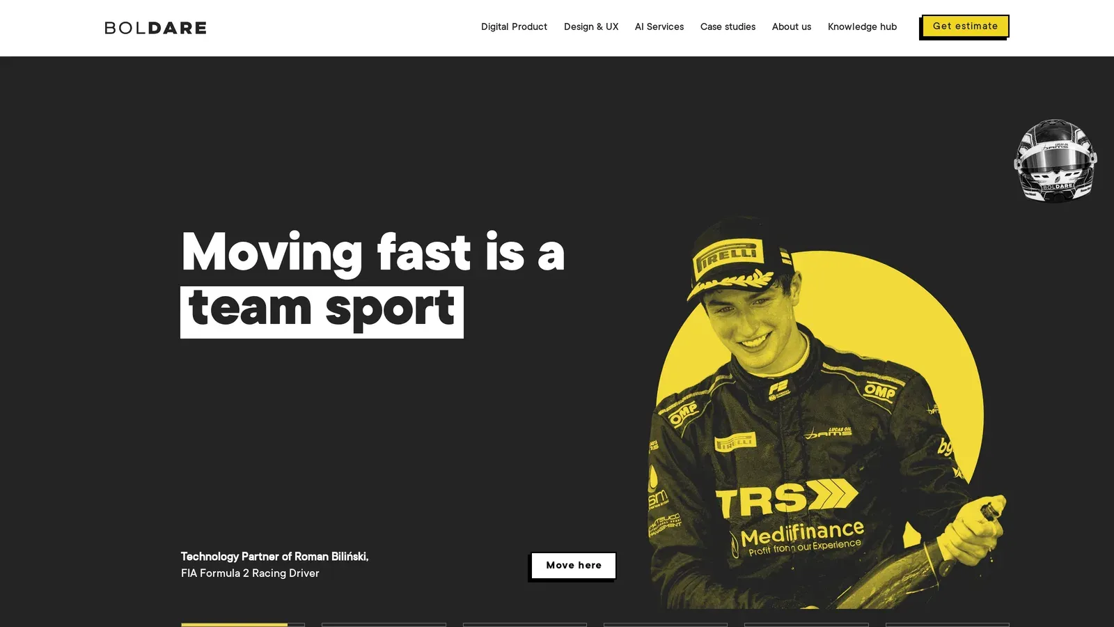 Boldare homepage