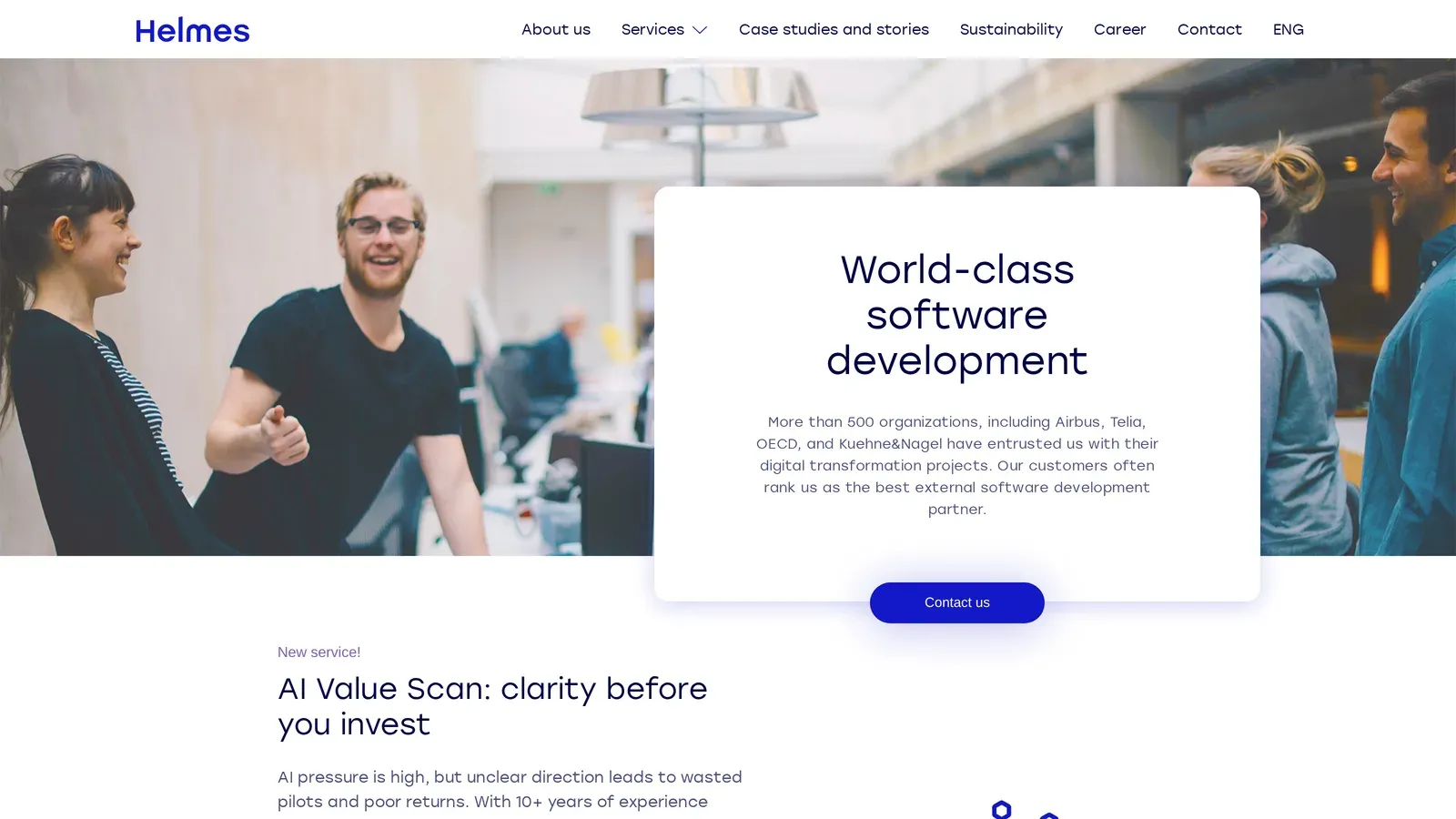 Helmes homepage