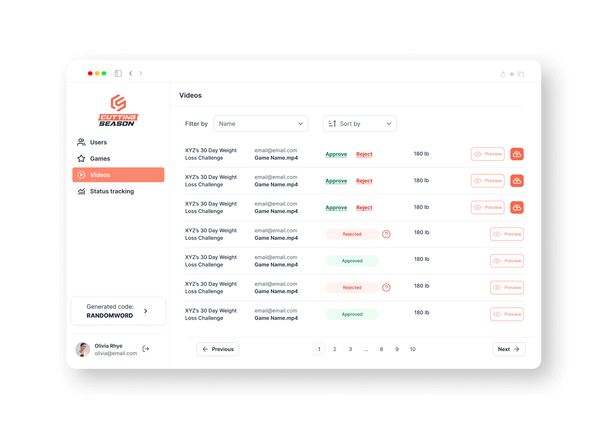 Cutting Season platform overview