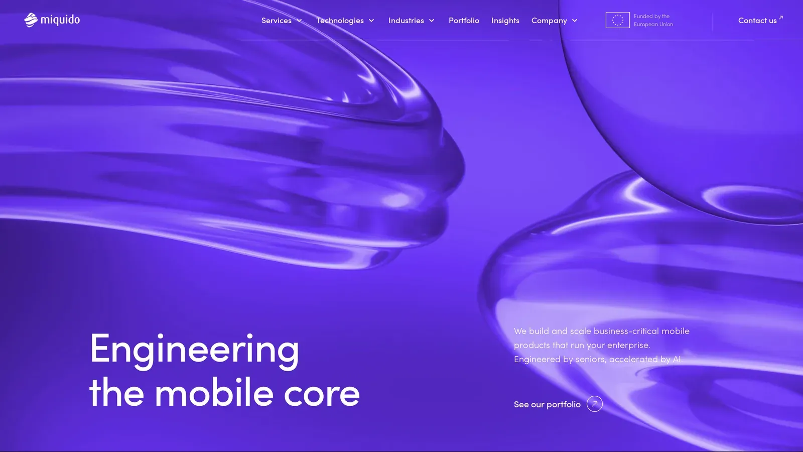 Miquido homepage