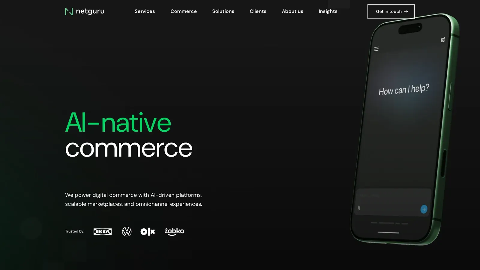 Netguru homepage