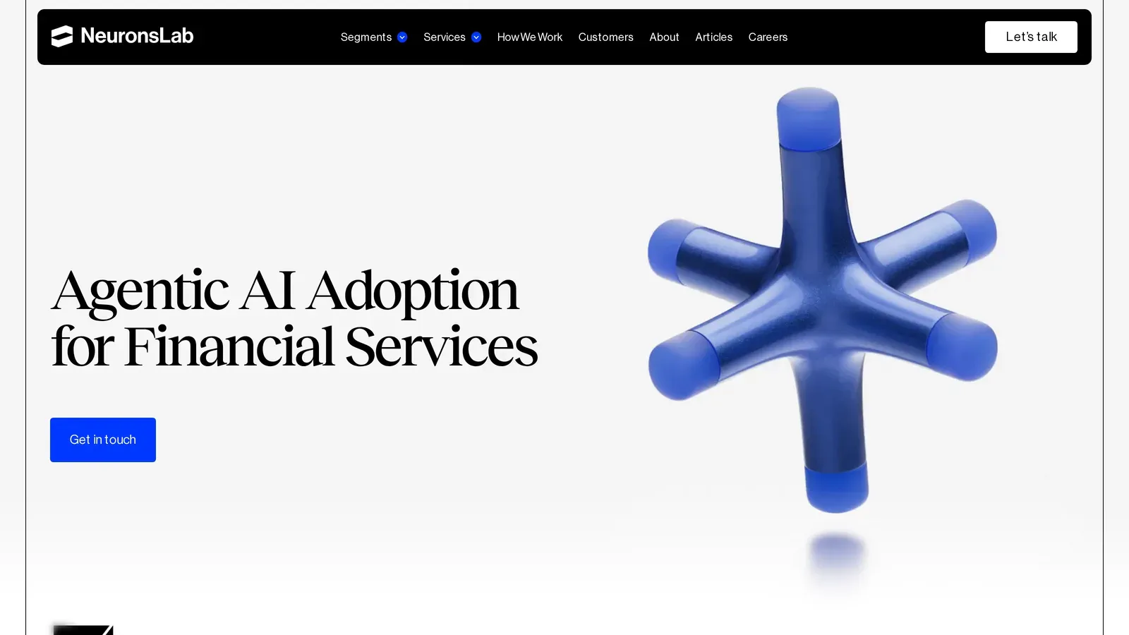 Neurons Lab homepage