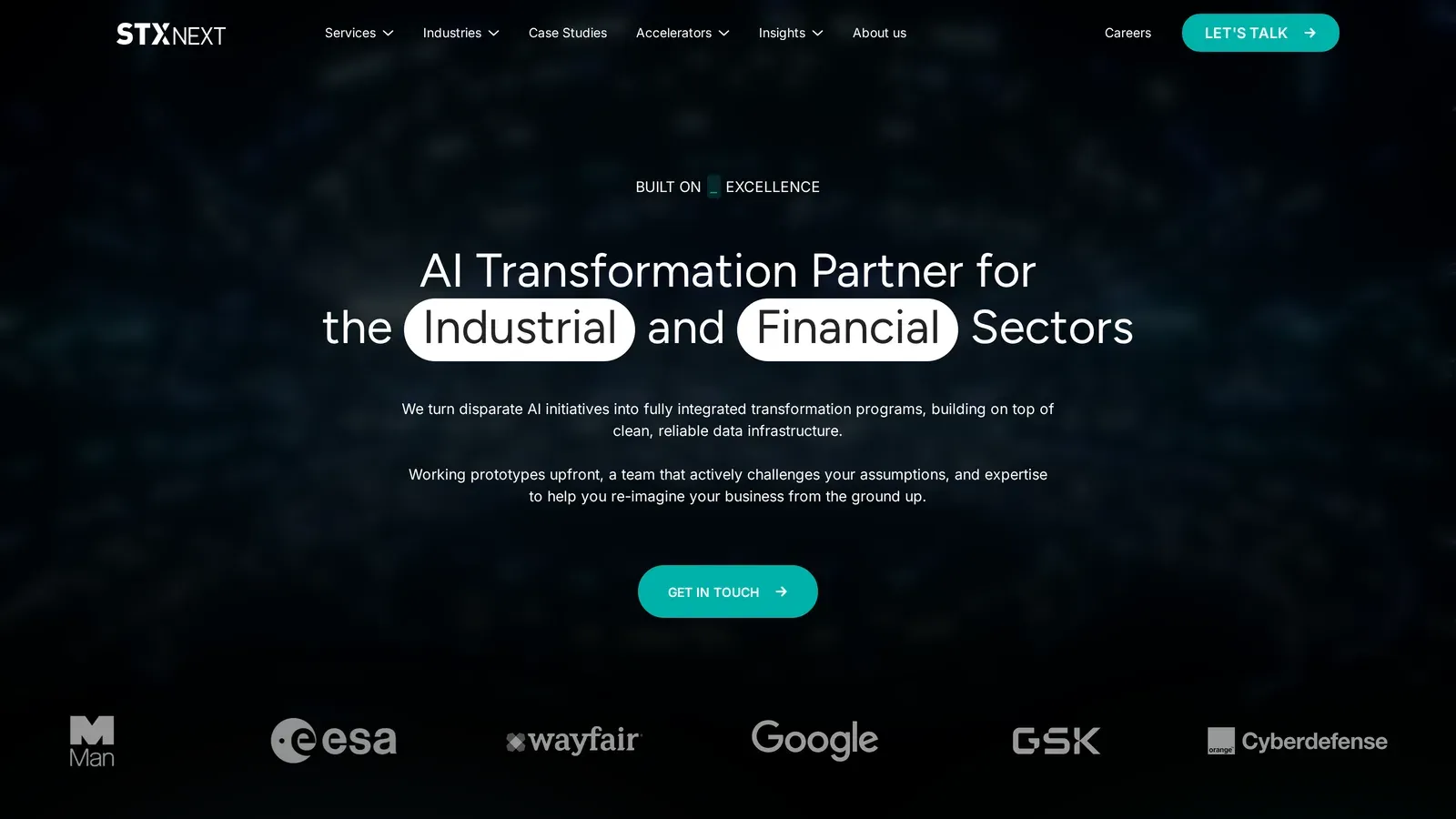 STX Next homepage