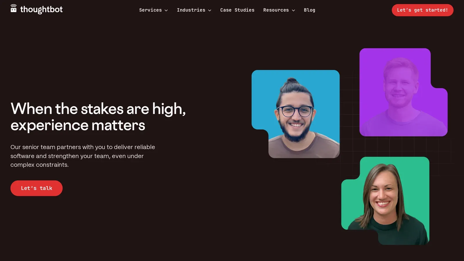 thoughtbot homepage