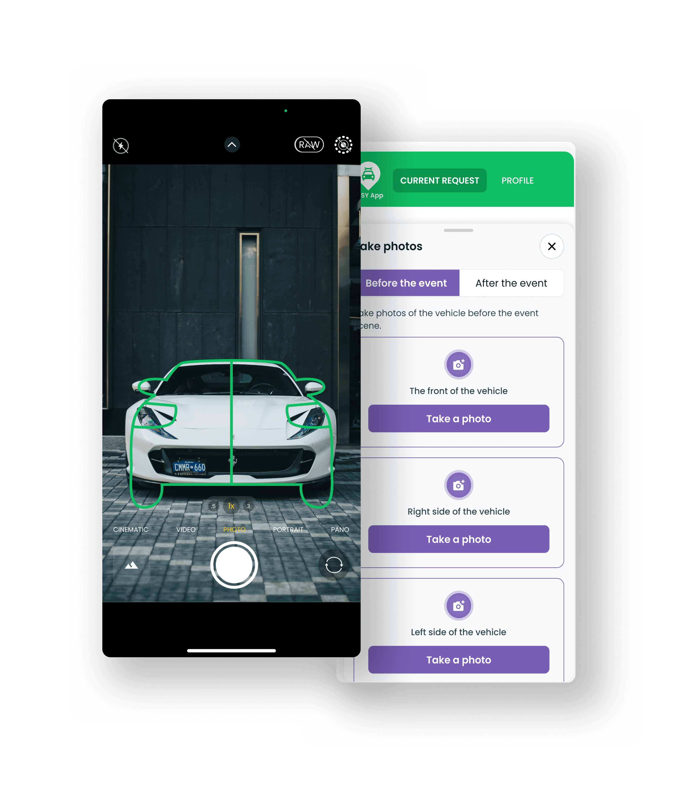 Geführte Fotoerfassung screenshot