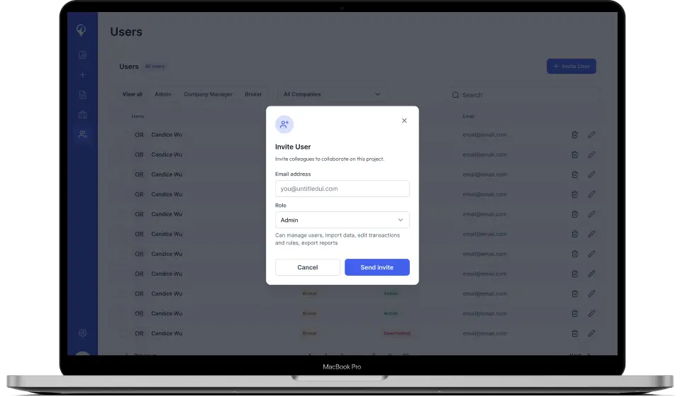 MGA insurance software - secure access portal