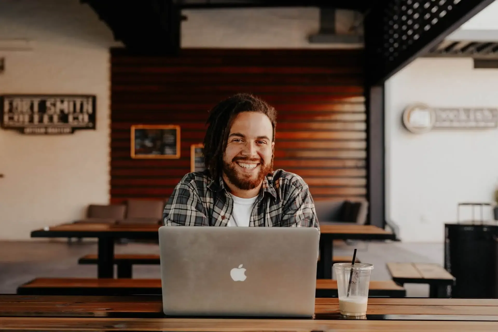 person using no code enterprise tools