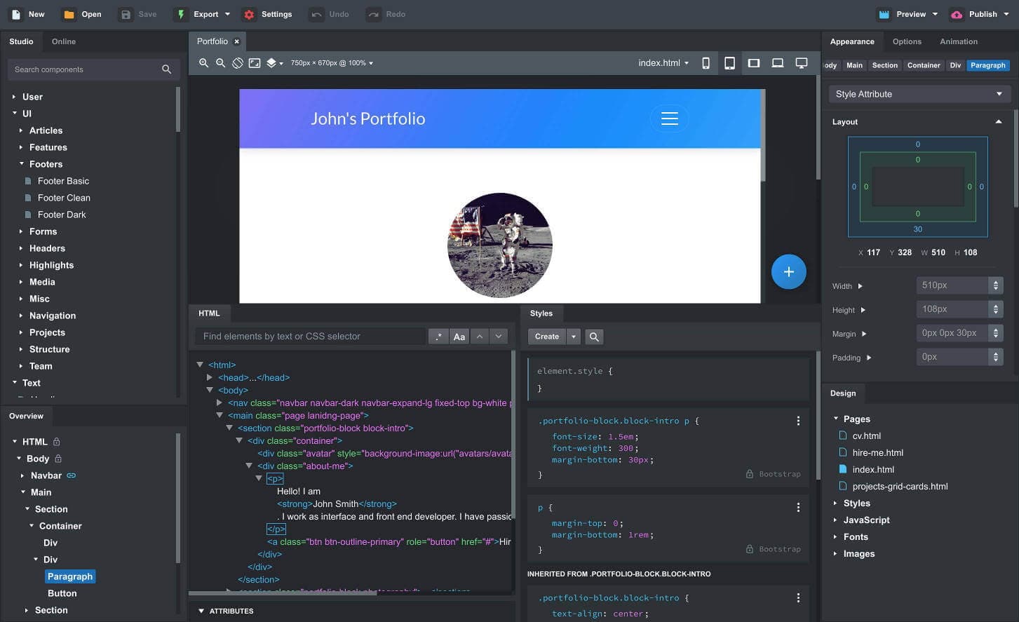 Bootstrap UI