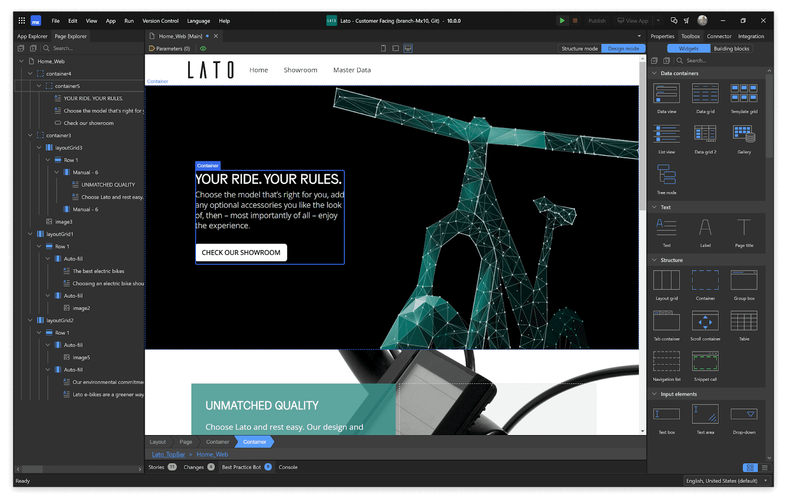 Mendix Interface