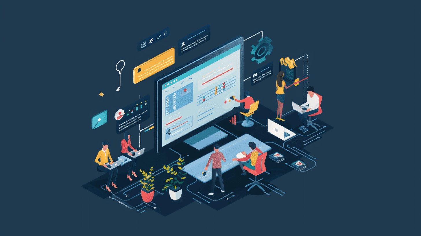 Illustration of Choosing Between Low-Code and No-Code Development