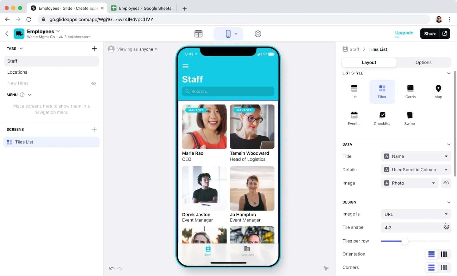 Gideapps Interface