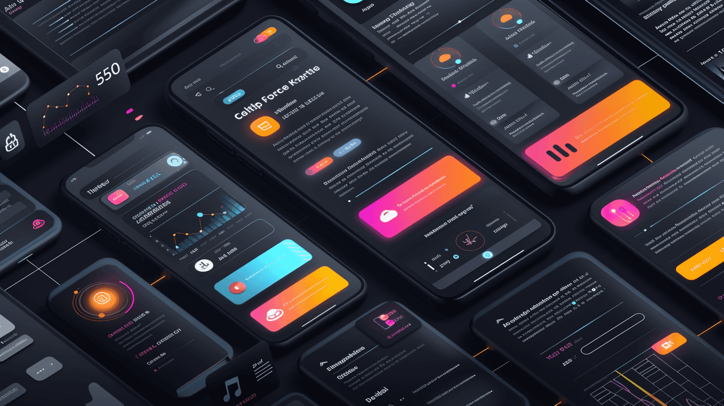 A lot of phones with open apps