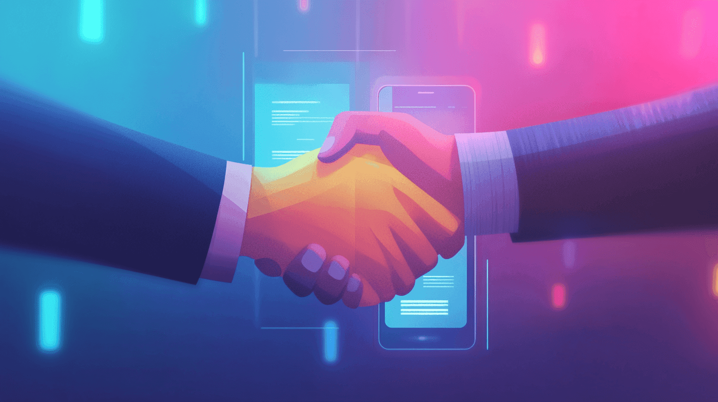 People shaking hands