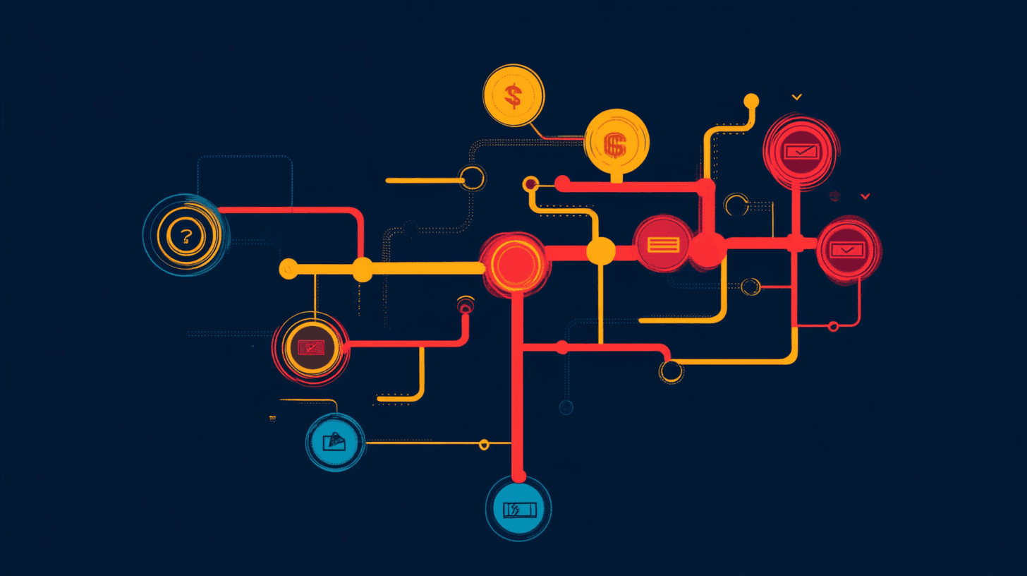 Timeline of a fintech app