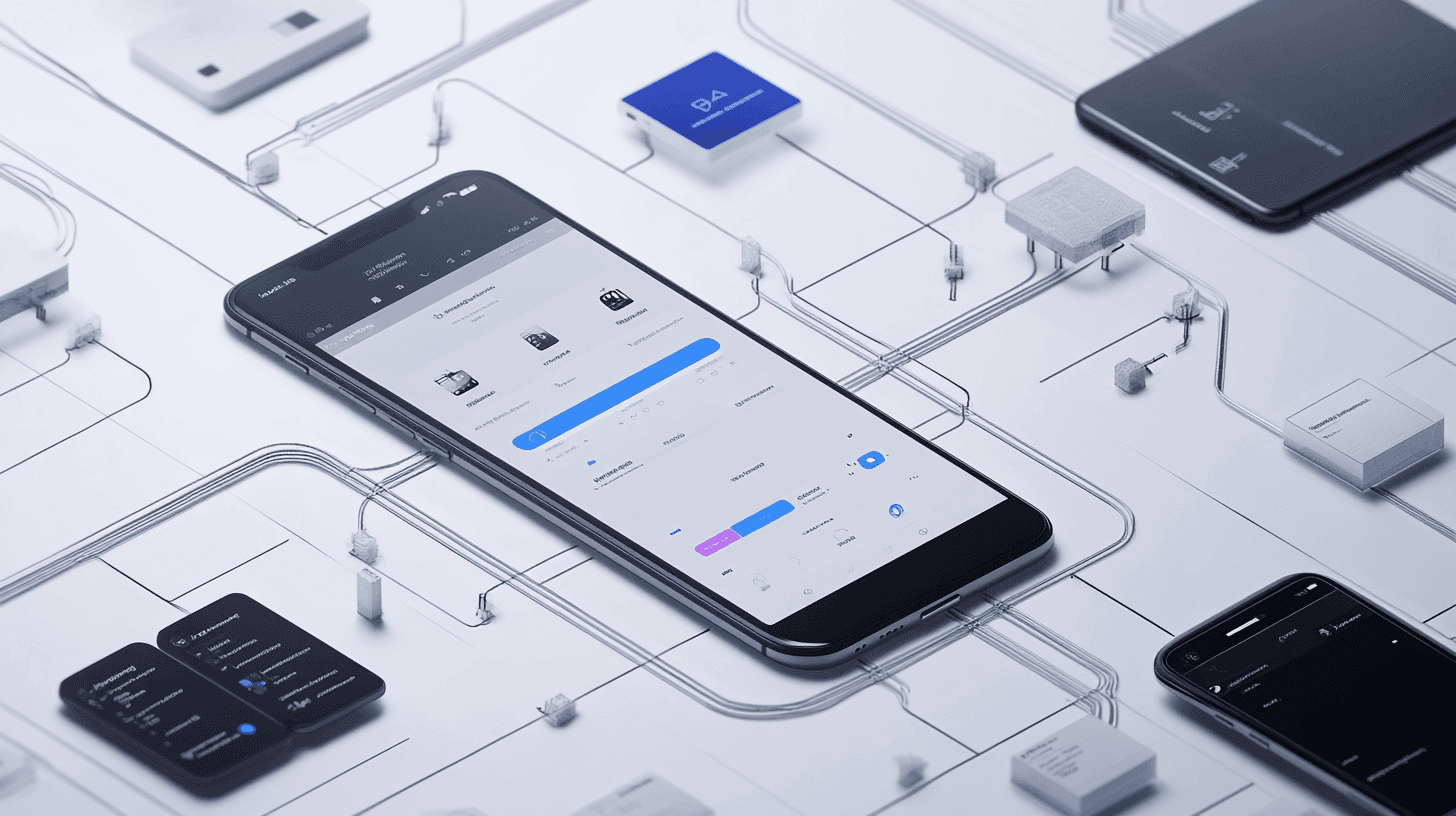 Development of an app on a phone