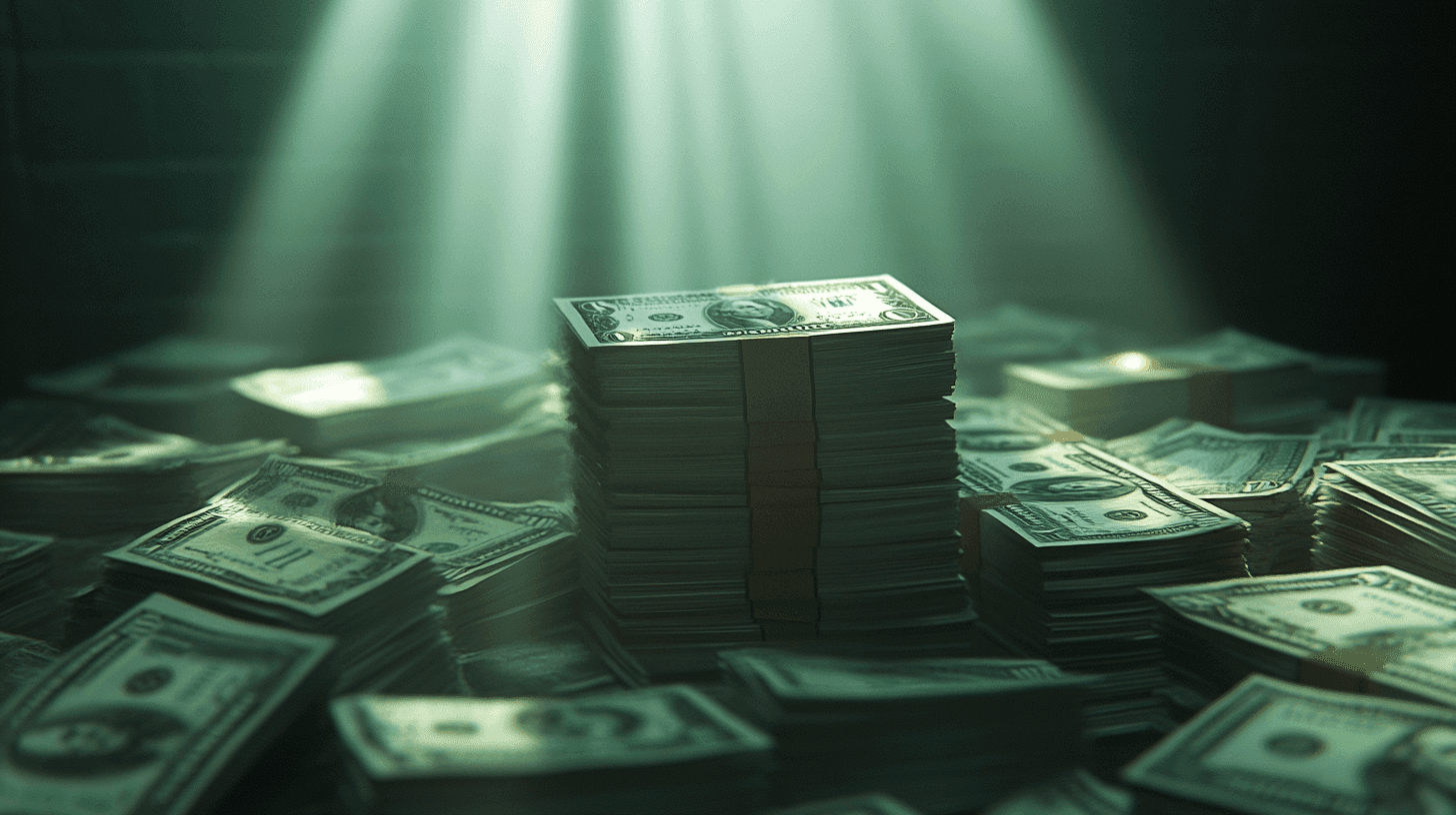 Big stack of money