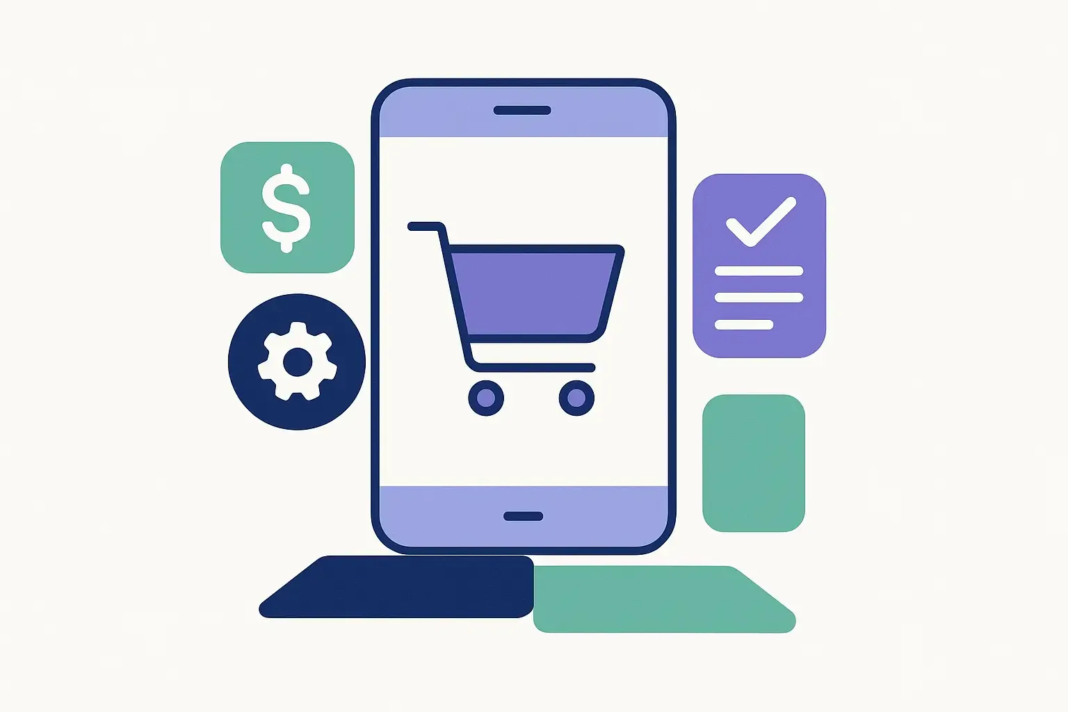 An illustration of how to create an app like amazon: cost, features, and development guide