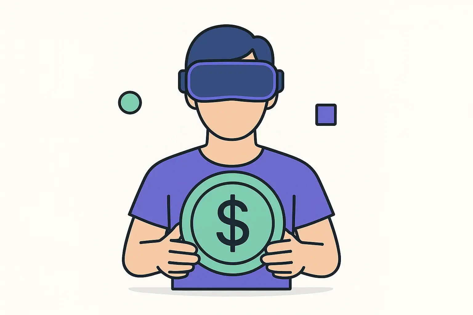 An illustration of how much does it cost to develop a vr app: the reality check nobody talks about