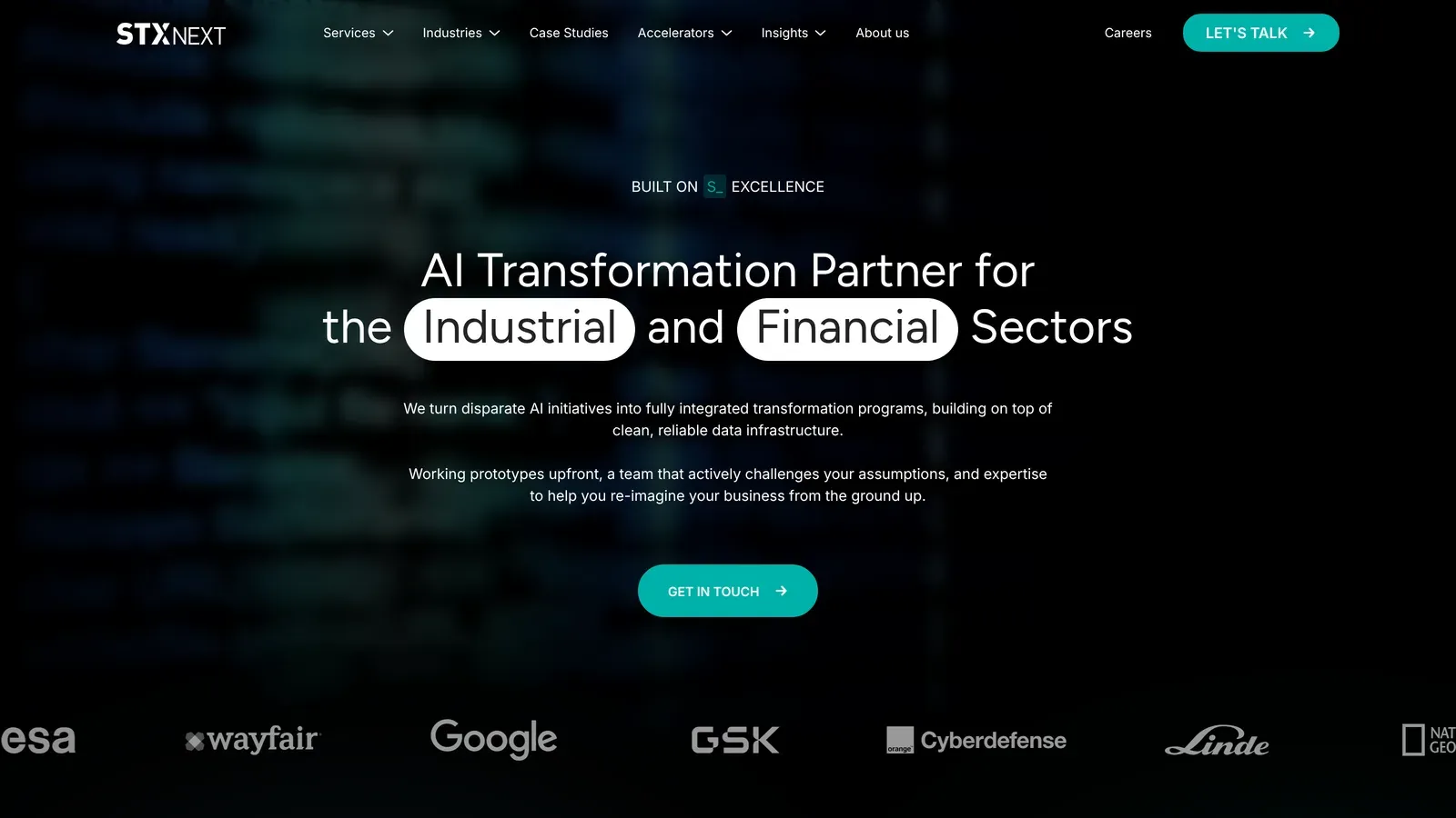 STX Next homepage